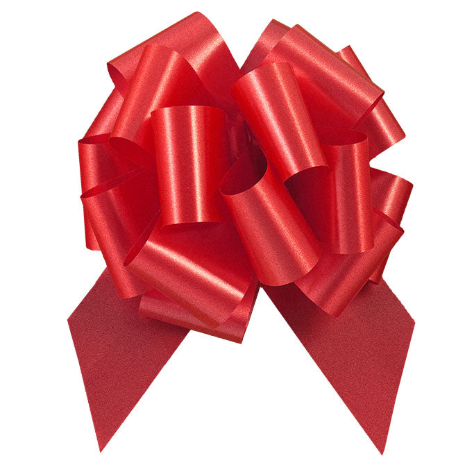 Red Perfect Bow - 6" Diameter
