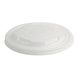 World Centric PLA Lid for 12–32oz Paper Bowls Compostable White (QTY 1000), SKU BOL-CS-12