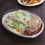 World Centric LID PLA - Small Burrito Bowls (18 oz), Clear, Vented (QTY:400)