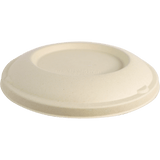 World Centric Fiber Lid for 36-64 oz Bowls Compostable Plant Fiber Takeout Lid (QTY 300), SKU BOL-SC-36-LF