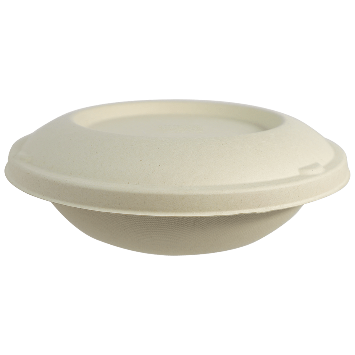 World Centric Fiber Lid for 36-64 oz Bowls Compostable Plant Fiber Takeout Lid (QTY 300), SKU BOL-SC-36-LF