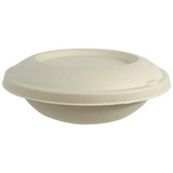 World Centric Fiber Lid for 36-64 oz Bowls Compostable Plant Fiber Takeout Lid (QTY 300), SKU BOL-SC-36-LF
