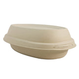 World Centric Fiber Lid for 32 oz Large Burrito Bowls (QTY 300), SKU BOL-SC-UBB-LF