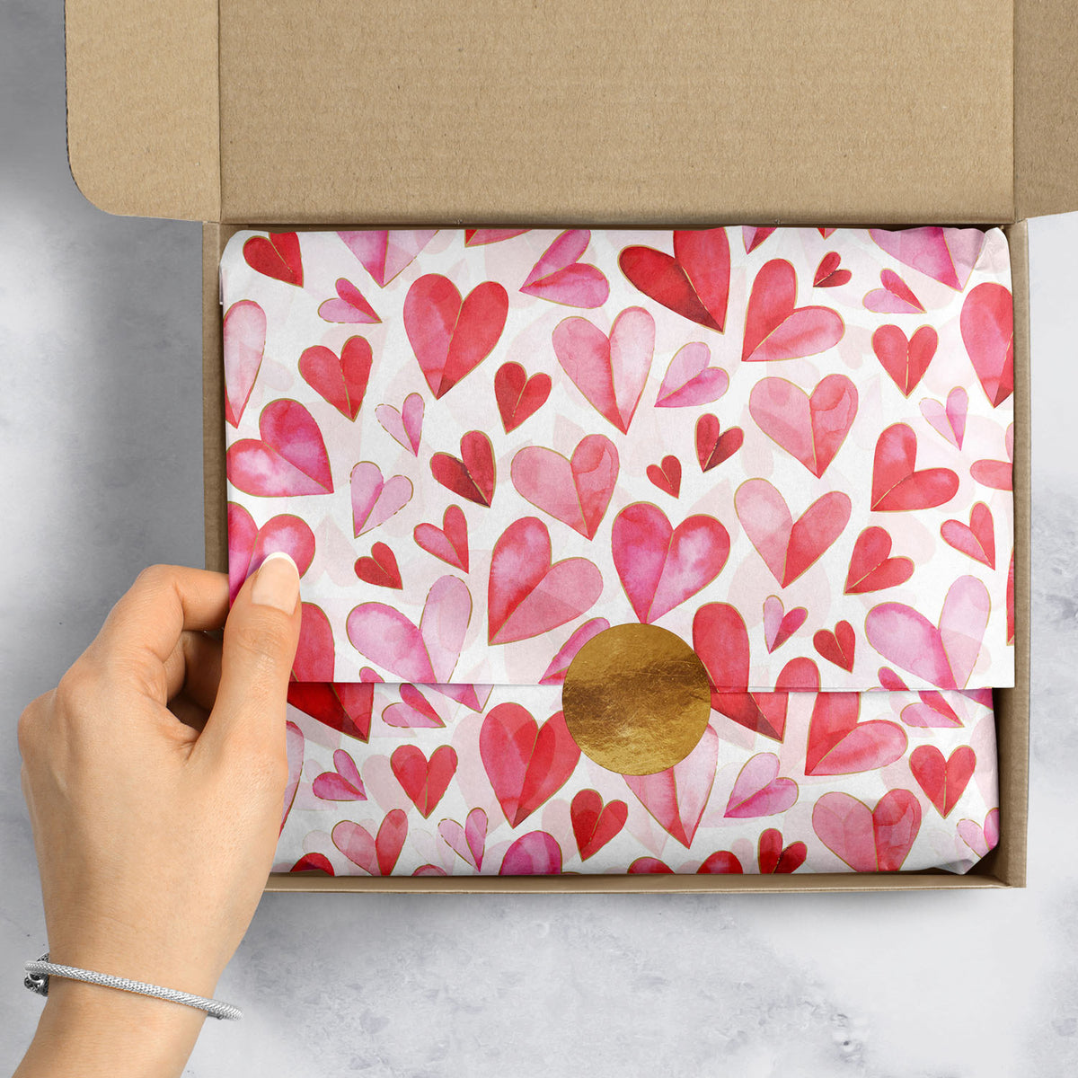 Folded Hearts Gift Tissue - BPT258.1e.jpg
