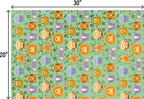 Jungle Animals Gift Tissue — additional view d