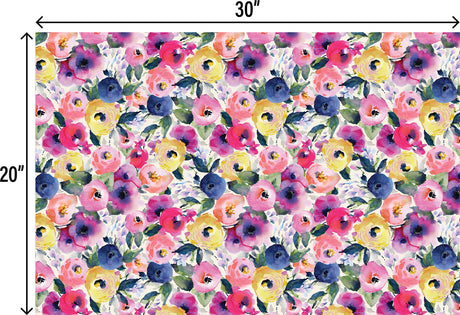 Watercolor Flowers Gift Tissue - BPT432.1d.jpg