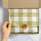 Classy Plaid - Gift Tissue — additional view e