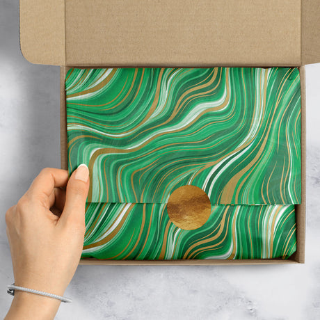Marbleized Green Gift Tissue - BPT821.1e.jpg