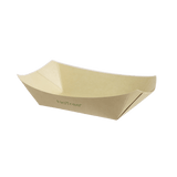 World Centric 1lb NoTree Bamboo Boat Tray, Compostable (QTY 1000), SKU BT-NT-100