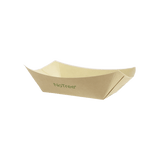 World Centric 1/2 LB NoTree Boat Tray (QTY:1000), SKU BT-NT-50