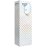 Silver Dots on White Wine Bag - BT165.1a.jpg