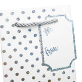 Silver Dots on White Wine Bag - BT165.1c.jpg
