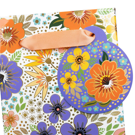 Golden Floral - Wine Bag — additional view c