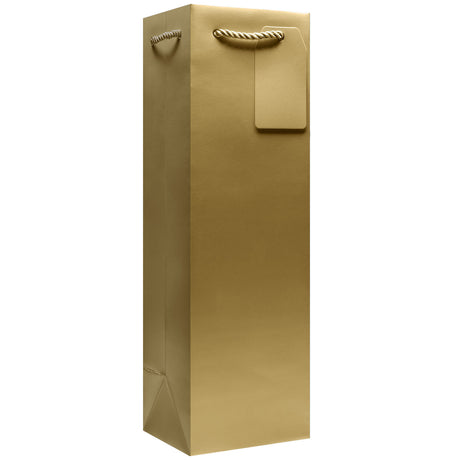 Matte Metallic Gold - Wine Bag — primary image