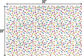 Christmas Lights White Gift Tissue — additional view d