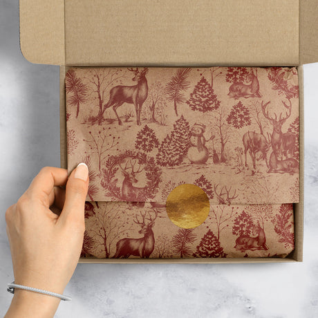 Winter Woods Gift Tissue — additional view e