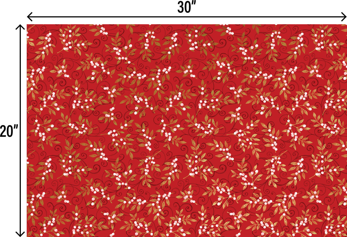 Holiday Floral Gift Tissue - BXPT538.1d.jpg