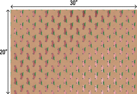 Red Pickup Truck Gift Tissue — additional view d