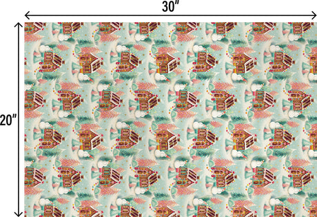 Gingerbread Dreams Gift Tissue — additional view d
