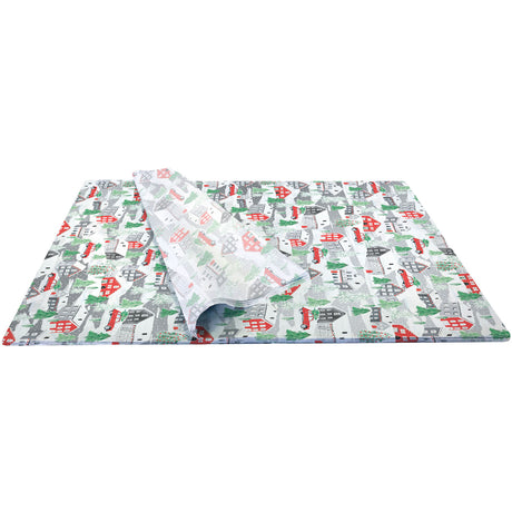Christmas Town Gift Tissue — additional view b