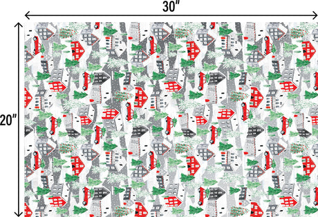 Christmas Town Gift Tissue — additional view d