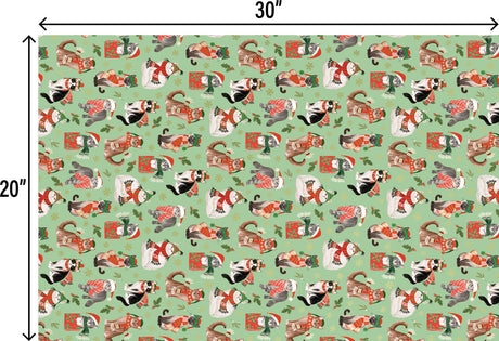Frolicking Felines Gift Tissue — additional view d