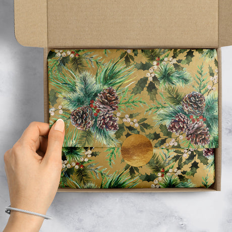 Elegant Pine - Gift Tissue — additional view e