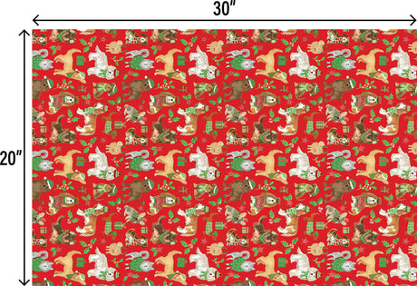 Canine Christmas Gift Tissue — additional view d