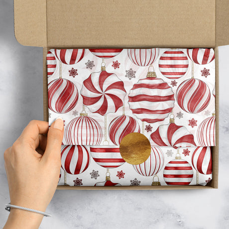 Red & White Ornaments Gift Tissue - BXPT843.1e.jpg