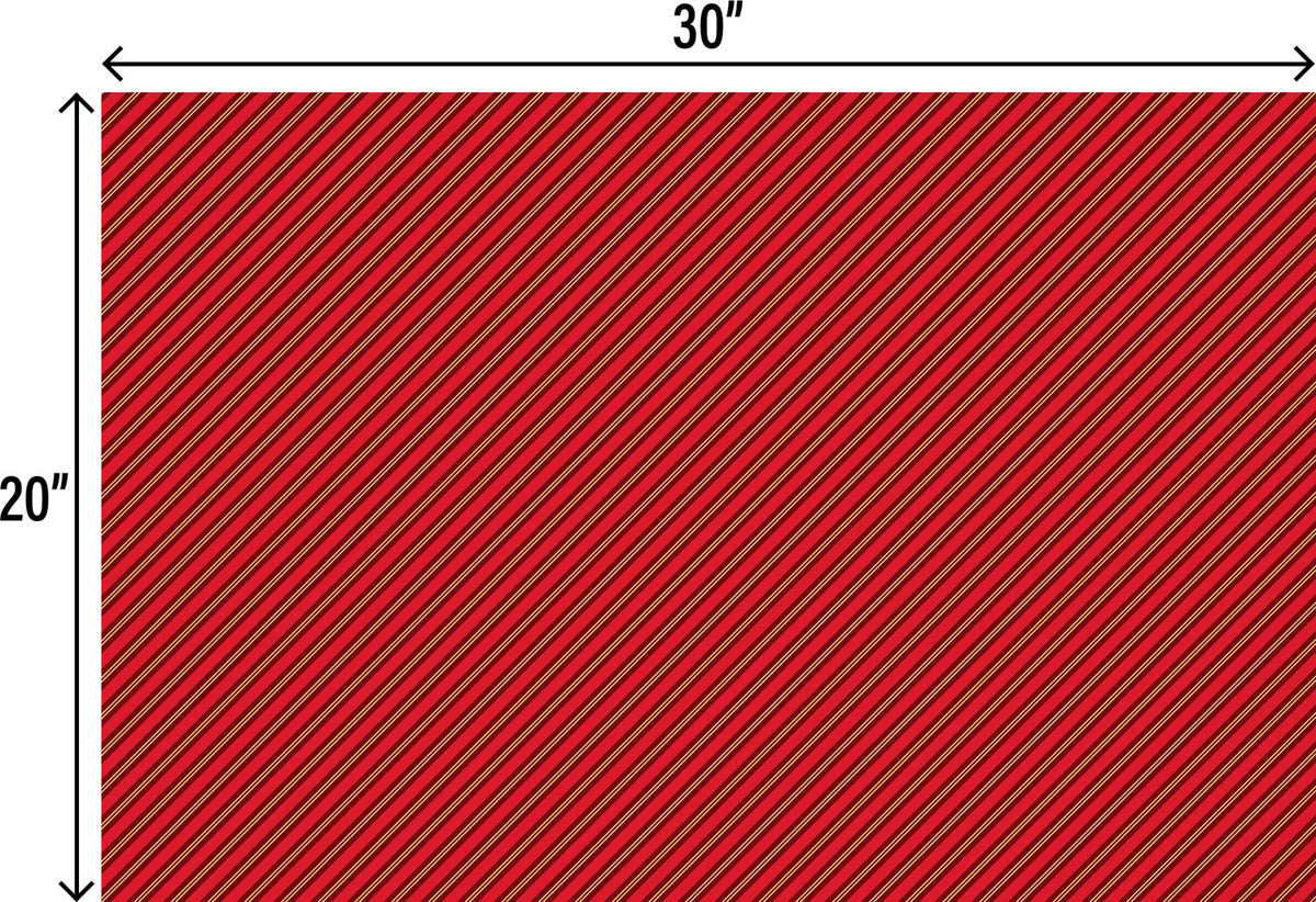 Red & Gold Stripes Gift Tissue - BXPT862.1d.jpg