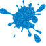 Glitter Blue Screen Print