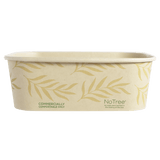 World Centric 24 oz NoTree Rectangular Container (QTY:300)