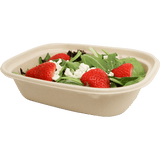 World Centric 8.7x6.7x2.1 in (32 oz) Fiber Box (QTY:400)