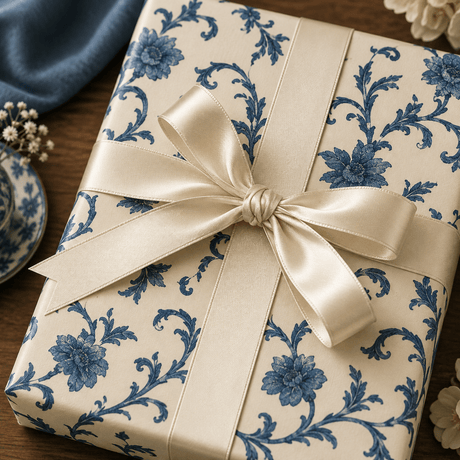 Porcelaine Royale - Mediterranean Tiles Wrapping Paper