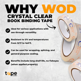 Crystal Clear Carton Sealing Tape | CST26CC (2.7 to 3.6 Mil)