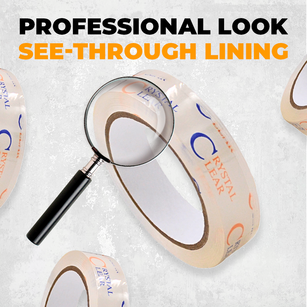 Ultra Clear Packaging Tape | CST22CC (55 or 110yd, 2.2 Mil)