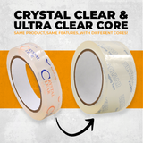 Ultra Clear Packaging Tape | CST22CC (55 or 110yd, 2.2 Mil)