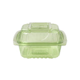 GreenStripe Renewable & Compostable Green Clamshells - 6in x 6in x 3in (QTY:240)
