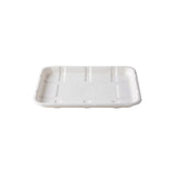 GreenStripe Vanguard Renewable & Compostable Lined Molded Fiber Meat & Produce Trays, 8.5 x 6.5 x 0.73in, 20S (QTY:600)