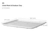 GreenStripe Vanguard Renewable & Compostable Lined Molded Fiber Meat & Produce Trays, 10.52 x 8.5 x 0.56in, 8S (QTY:300)
