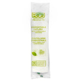 GreenStripe Veridian Plantware Renewable & Compostable Cutlery Kit - 6in Green (QTY:250)