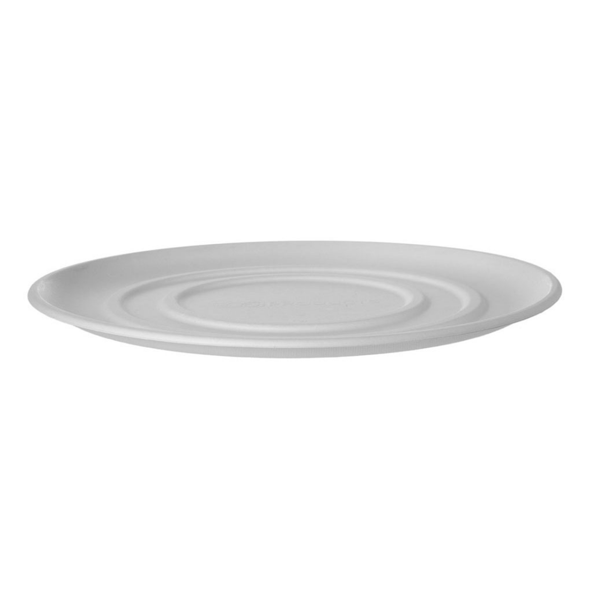 [OOS Until December 2026] Vanguard 14in Sugarcane Pizza Tray Base, Renewable & Compostable (QTY:50)