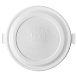 GreenStripe Vanguard WorldView Renewable & Compostable Domed Round Molded Fiber Lid, Fits SCR series Molded Fiber Bowls (QTY:300)