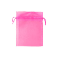 Hot Pink - Flat Organza Bag - 3 x 4"
