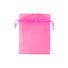 Hot Pink - Flat Organza Bag - 3 x 4"