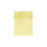 Yellow - Flat Organza Bag - 3 x 4"