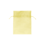 Yellow - Flat Organza Bag - 3 x 4"