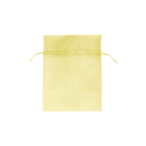 Yellow - Flat Organza Bag - 3 x 4"