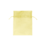 Yellow - Flat Organza Bag - 5 x 7"