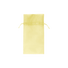 Yellow - Flat Organza Bag - 6 x 10"